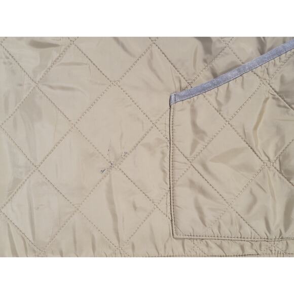 Vintage Polo Ralph Lauren Mens Large Brown Quilt Fleece‎ Lined Riding Jacket - Picture 10 of 15